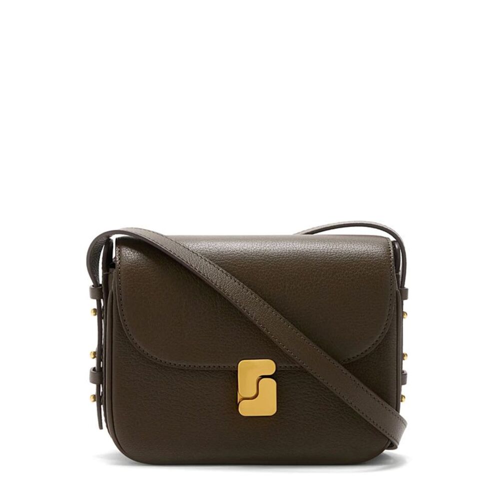 Soeur Women Bellissima Mini With Elegant Leather Details Green Woman